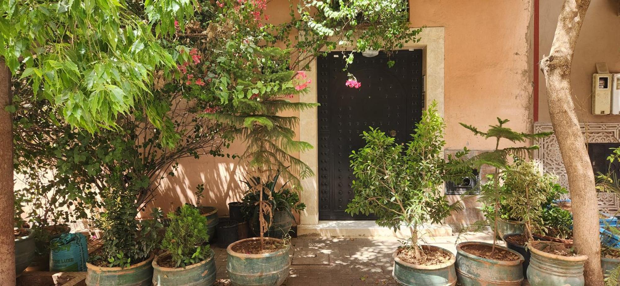 Appartement Riad 5Min A Pied De L'Aeroport Marrakesh Luaran gambar