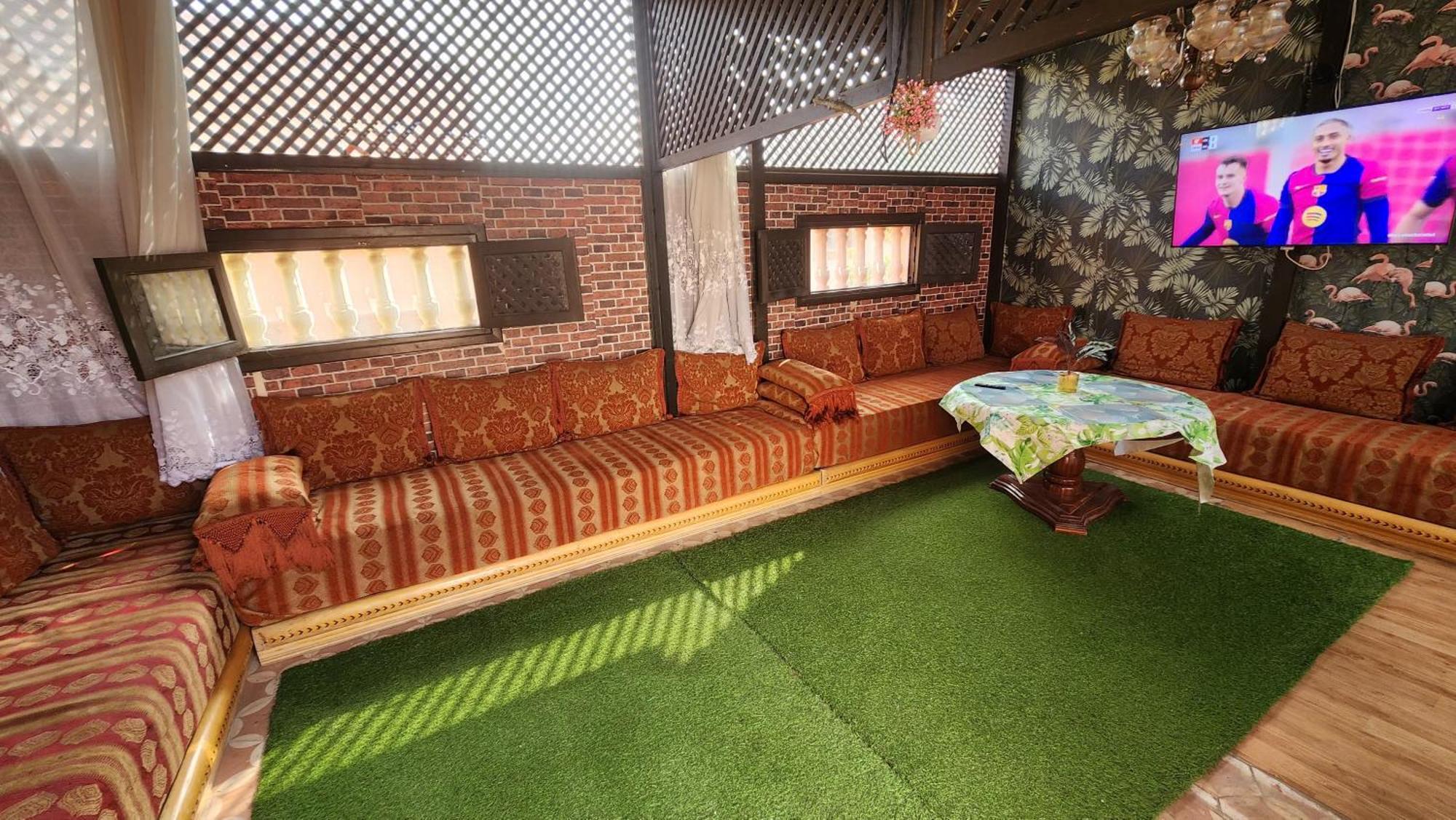 Appartement Riad 5Min A Pied De L'Aeroport Marrakesh Luaran gambar