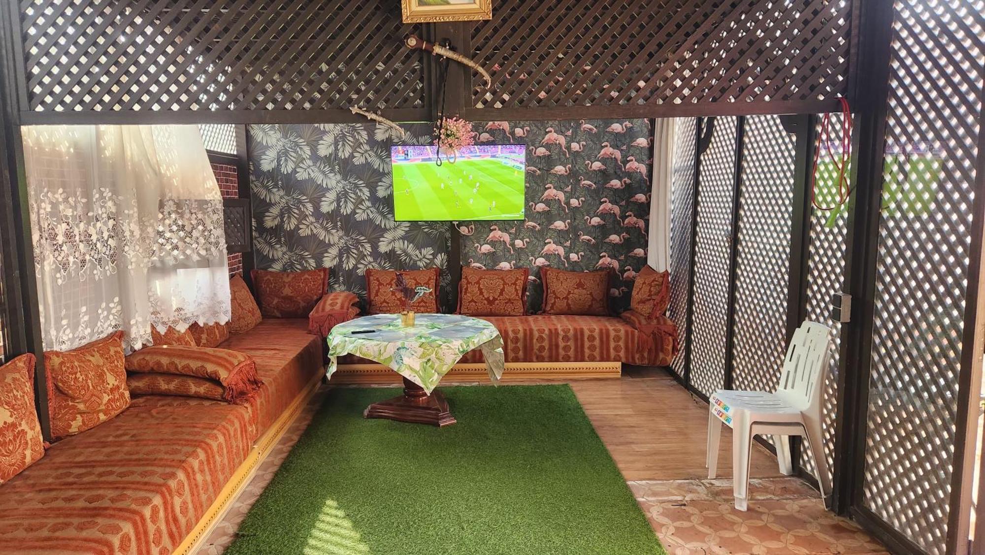Appartement Riad 5Min A Pied De L'Aeroport Marrakesh Luaran gambar