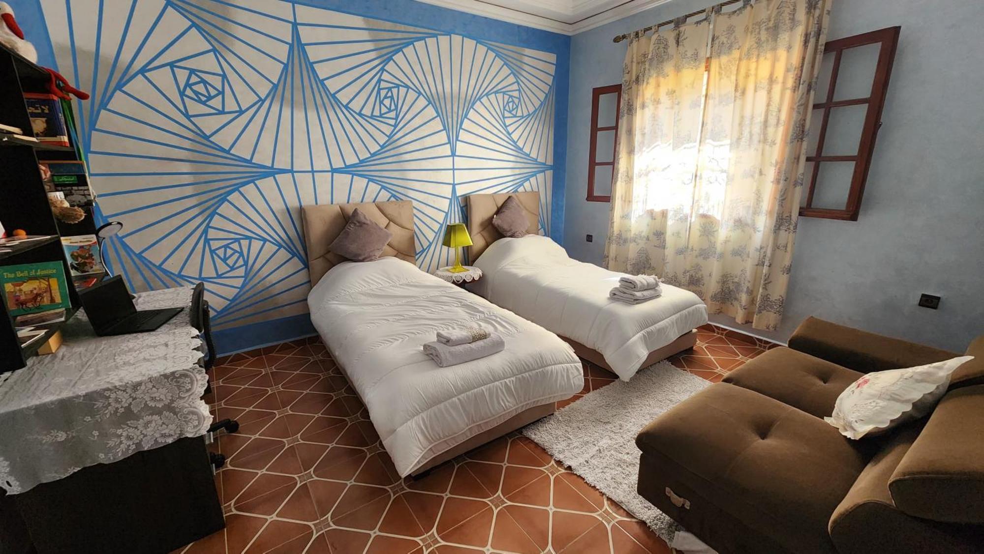 Appartement Riad 5Min A Pied De L'Aeroport Marrakesh Luaran gambar